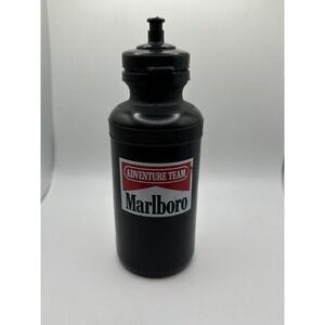 Vintage Marlboro Adventure Team Water Bottle Black